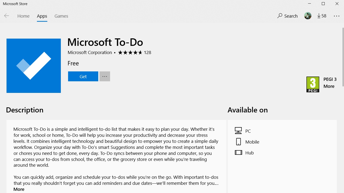 Microsoft to do list - opmdates